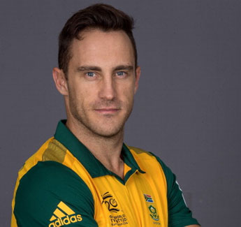 Faf du Plessis - Cricket representing South Africa, Stats and Profile